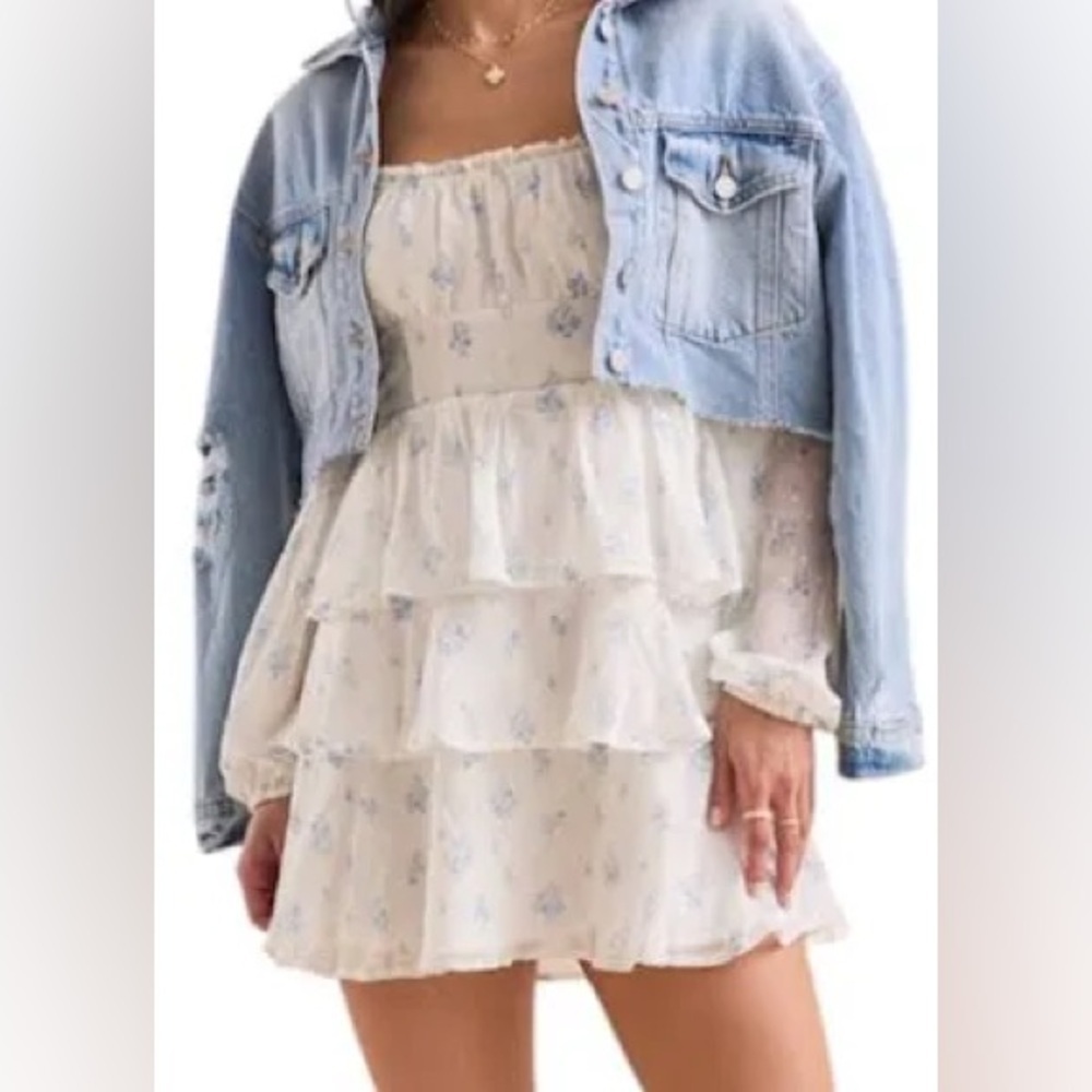 NWOT Altar’d state Atiana floral mini dress